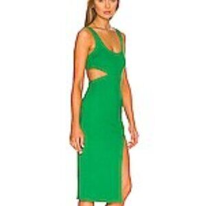 Lovers and Friends Titus Midi Dress - Green (Small)